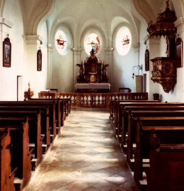 Fr&uuml;here Kircheneinrichtung