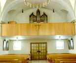 Empore mit Orgel